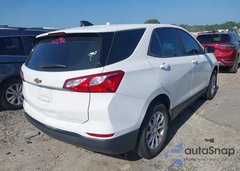 2020 Chevrolet Equinox Fwd Ls z USA, uszkodzony, nr VIN 3GNAXHEV9LS707525